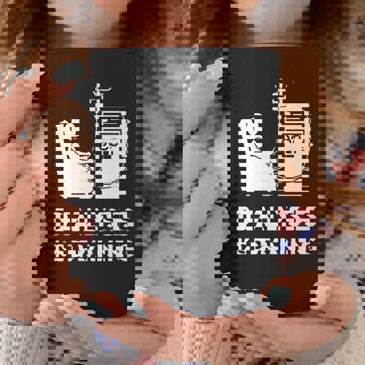 透析tシャツ 透析患者用 透析は排水 コーヒーマグ 面白い贈り物