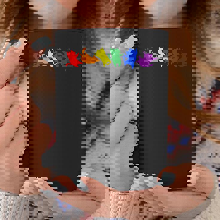 遊び好きなレインボーキャット Lgbtq プライド 楽しい コーヒーマグ 面白い贈り物