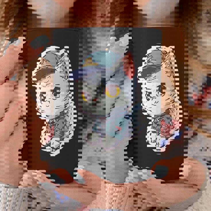 郵便配達員、Dps 配達員の猫を削除 コーヒーマグ 面白い贈り物