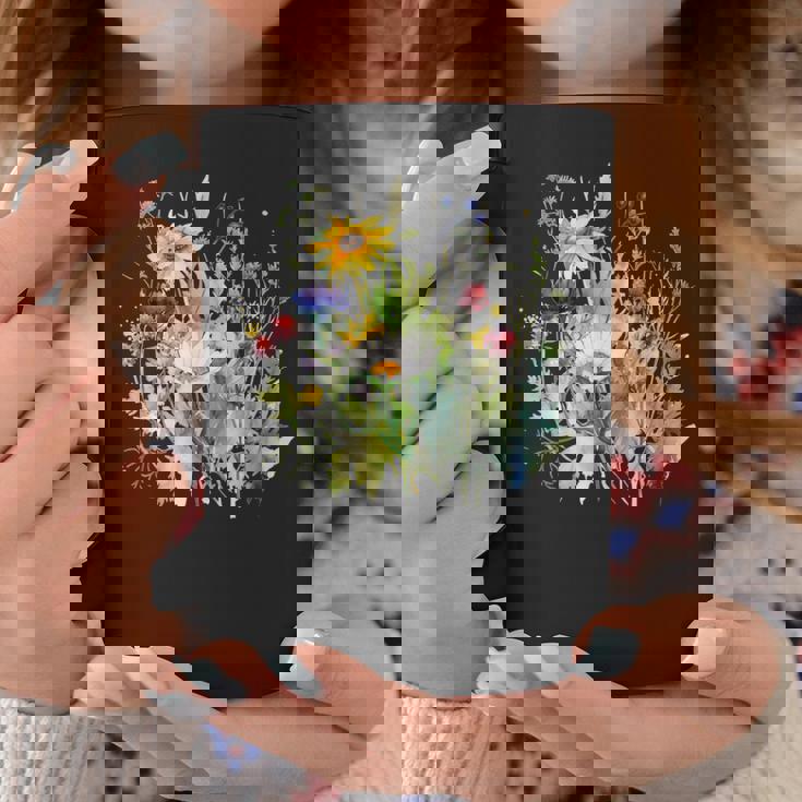 野生の花 ボタニカル 花 自然 ヴィンテージ フローラル グラフィック コーヒーマグ 面白い贈り物