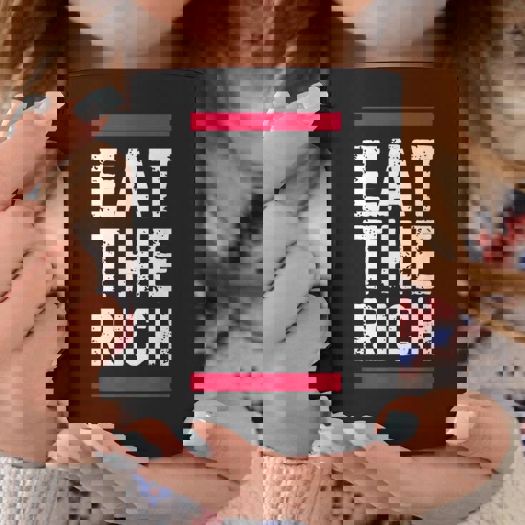 金持ちを食べろ コーヒーマグ 面白い贈り物