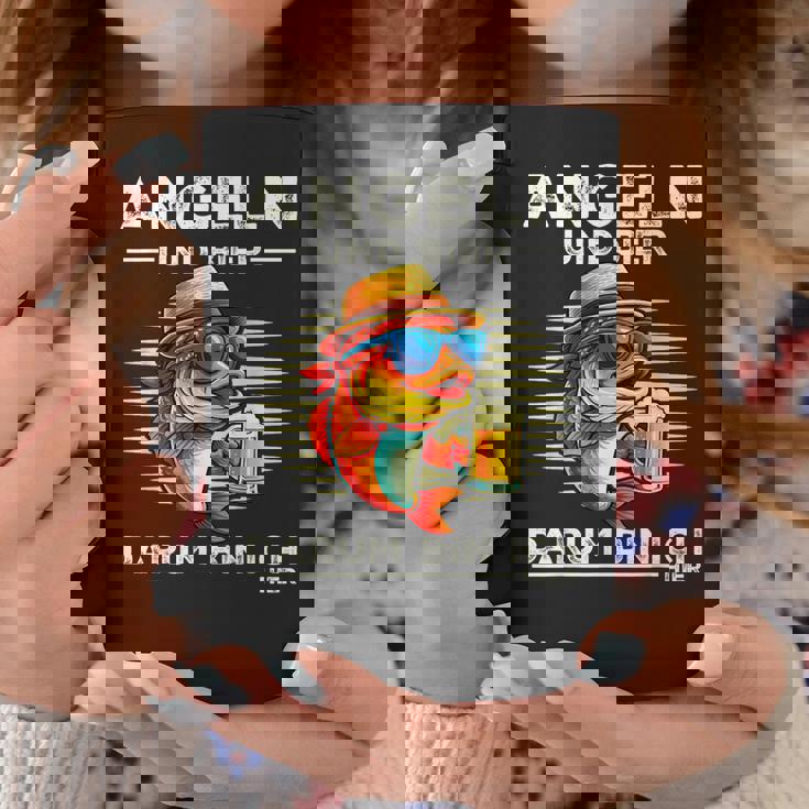 釣り人の服 面白いことわざ釣りとビールサーモンデザイン コーヒーマグ 面白い贈り物