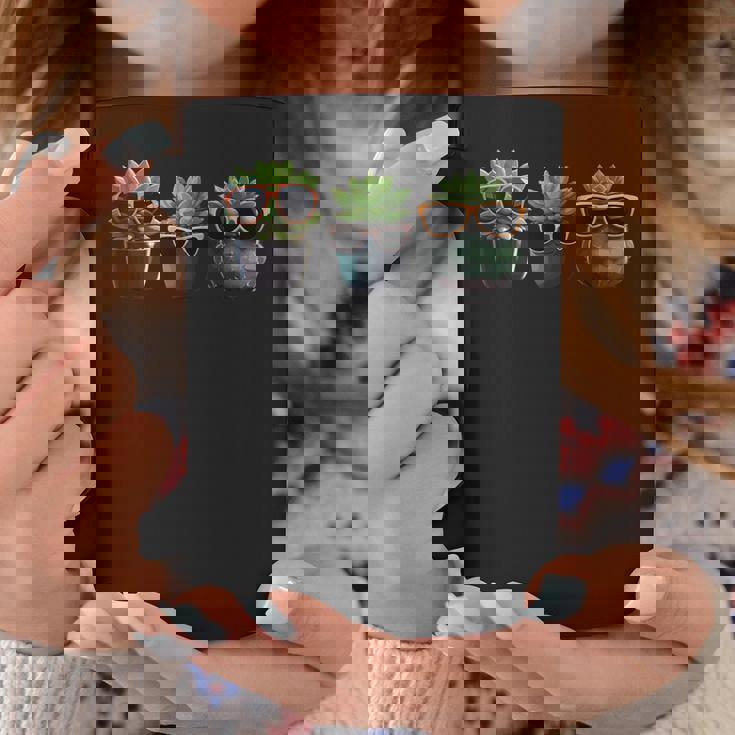 鉢植えのかわいい多肉植物 鉢植え 多肉植物 コーヒーマグ 面白い贈り物