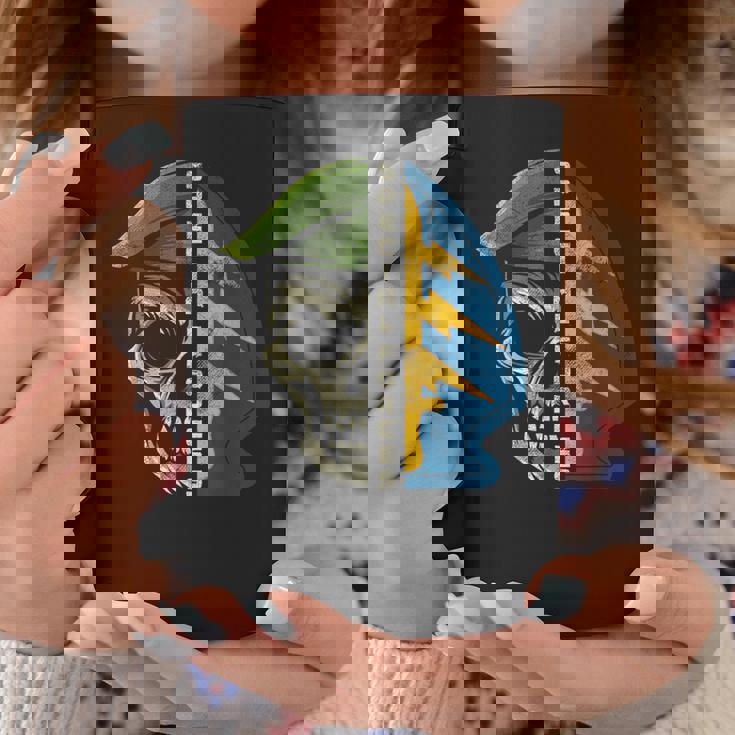 陸軍特殊部隊グリーンベレー帽スカルパッチ Oda ギフト コーヒーマグ 面白い贈り物