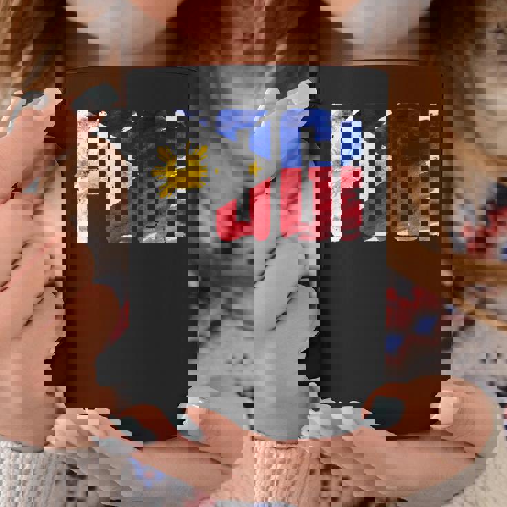 陽気なポギ タガログ語 ピノイ ステートメント フィリピン国旗 コーヒーマグ 面白い贈り物