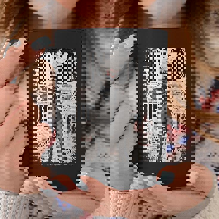 雑誌の表紙ヴィンテージガールバニーコラージュセクシーモデルピンナップ コーヒーマグ 面白い贈り物