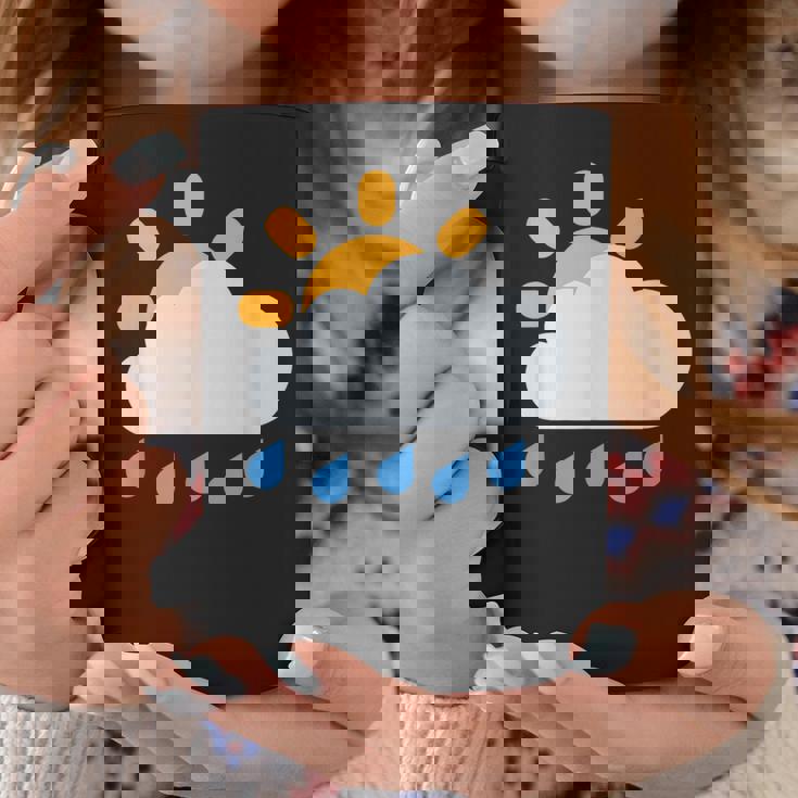 雨雲の向こうの太陽 コーヒーマグ 面白い贈り物