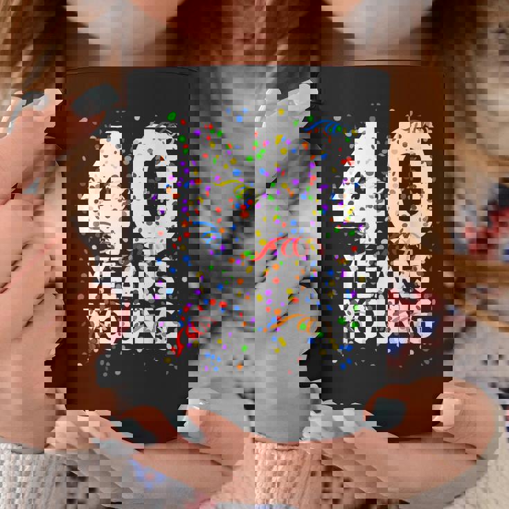 面白 40 Years Young Happy 40Th Birthday シャツ メンズ レディース コーヒーマグ 面白い贈り物