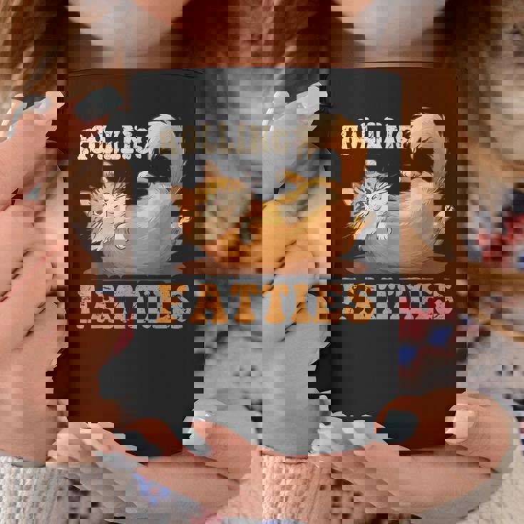 面白い 猫 ローリング ファティ 男女兼用 猫 コーヒーマグ 面白い贈り物