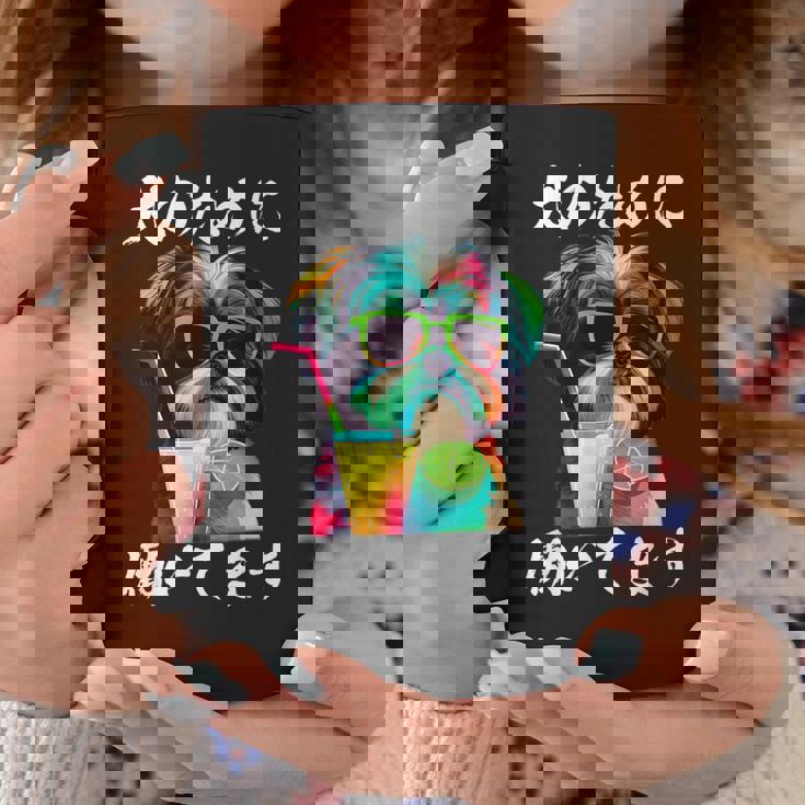 面白いtシャツ シーズー イヌ わんこ メンズ 犬好き グッズ おもしろ 面白い 服 ネタ わんこ コーヒーマグ 面白い贈り物