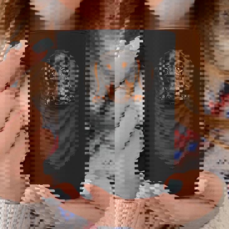 面白いtシャツ ダックスフンド ポケット イヌ わんこ メンズ 犬好き グッズ おもしろ 面白い 服 ネタ コーヒーマグ 面白い贈り物