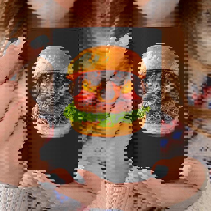 面白いtシャツ ダックスフンド 犬 ハンバーガー メンズ グッズ かわいい おもしろ 面白い 服 ネタ コーヒーマグ 面白い贈り物