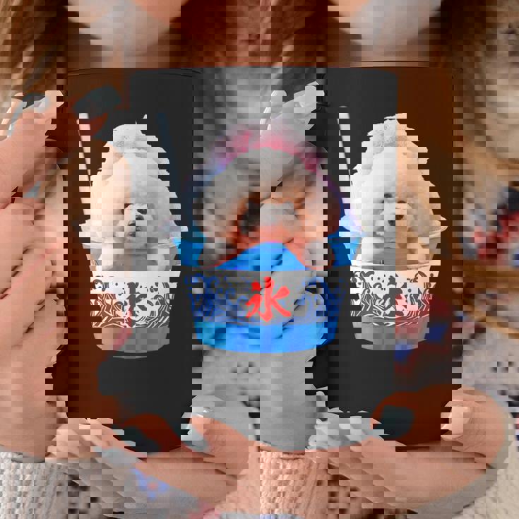 面白いtシャツ トイプードル かき氷 イヌ わんこ メンズ 犬好き グッズ おもしろ 面白い 服 ネタ 夏 コーヒーマグ 面白い贈り物