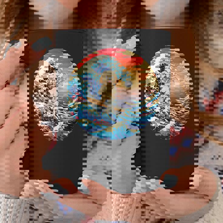 面白いtシャツ トイプードル イヌ メンズ 犬好き グッズ かわいい おもしろ 面白い 服 ネタ サーフィン コーヒーマグ 面白い贈り物