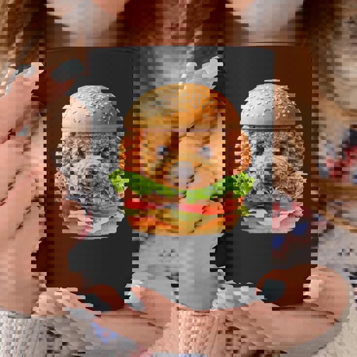 面白いtシャツ トイプードル 犬 ハンバーガー メンズ 犬好き グッズ かわいい おもしろ 面白い 服 ネタ コーヒーマグ 面白い贈り物