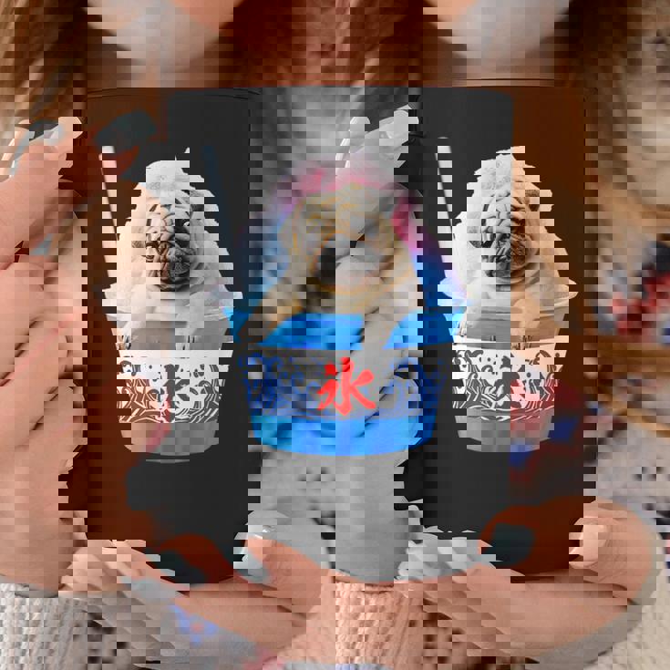 面白いtシャツ パグ かき氷 イヌ メンズ 犬好き グッズ かわいい おもしろ 面白い 服 ネタ 夏 コーヒーマグ 面白い贈り物