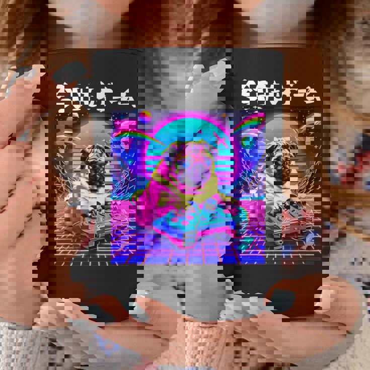 面白いtシャツ パグ 犬 ゲーム イヌ わんこ メンズ 犬好き グッズ かわいい おもしろ 面白い 服 ネタ コーヒーマグ 面白い贈り物