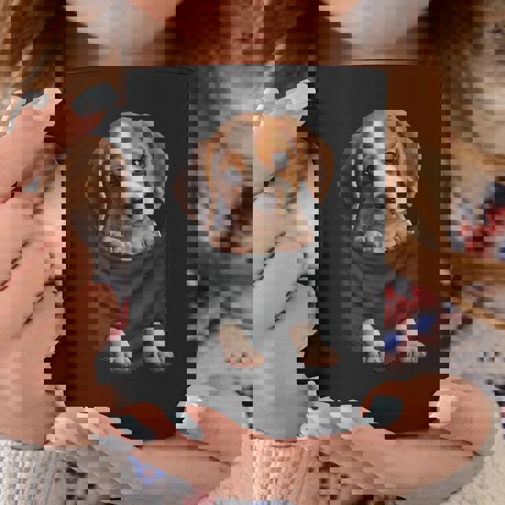 面白いtシャツ ビーグル 胸 ポケット イヌ わんこ メンズ 犬好き グッズ おもしろ 面白い 服 ネタ コーヒーマグ 面白い贈り物