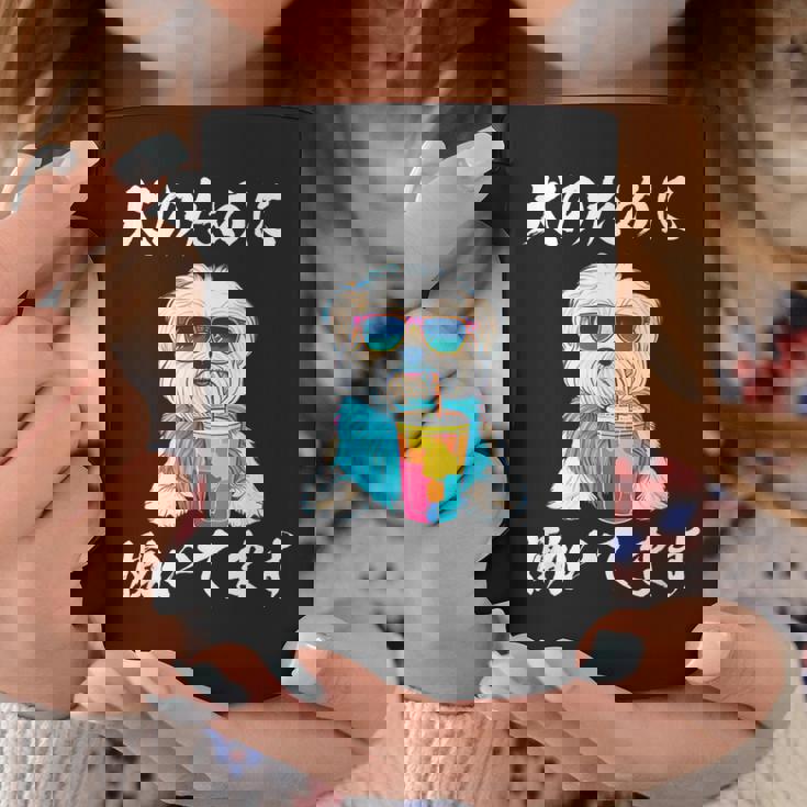 面白いtシャツ マルチーズ 犬 イヌ わんこ メンズ 犬好き グッズ おもしろ 面白い 服 ネタ わんこ コーヒーマグ 面白い贈り物