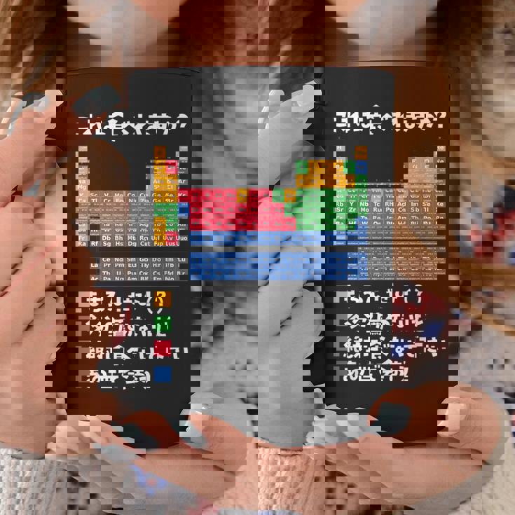 面白いtシャツ 周期表 化学 ネタ 服 おもしろ 元素 オリジナル メンズ ネタ 科学 理系 コーヒーマグ 面白い贈り物