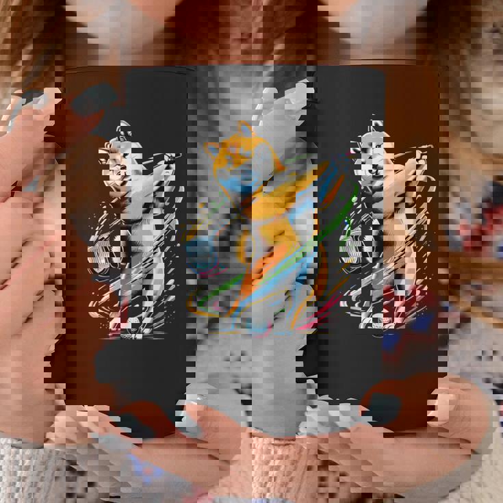 面白いtシャツ 柴犬 ゴルフ イヌ わんこ メンズ 犬好き グッズ かわいい おもしろ 面白い 服 ネタ コーヒーマグ 面白い贈り物