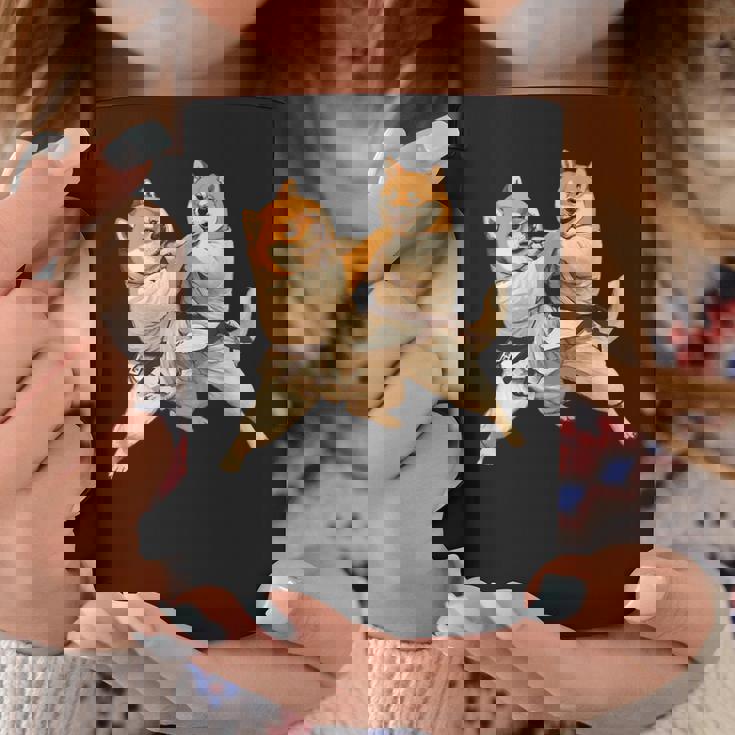 面白いtシャツ 柴犬 柔道 イヌ わんこ メンズ 犬好き グッズ かわいい おもしろ 面白い 服 ネタ 犬 コーヒーマグ 面白い贈り物