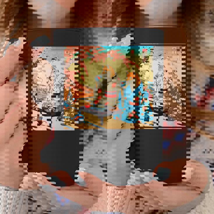 面白いtシャツ 柴犬 酒 イヌ わんこ メンズ 犬好き グッズ かわいい おもしろ 面白い 服 ネタ 浮世絵 コーヒーマグ 面白い贈り物