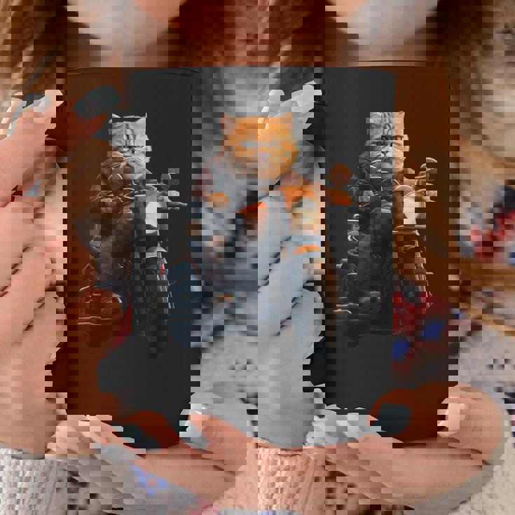 面白いtシャツ 猫 ネコ メンズ バイク 猫好き グッズ おもしろ 面白い 服 ネタ にゃんこ 猫の下僕 コーヒーマグ 面白い贈り物