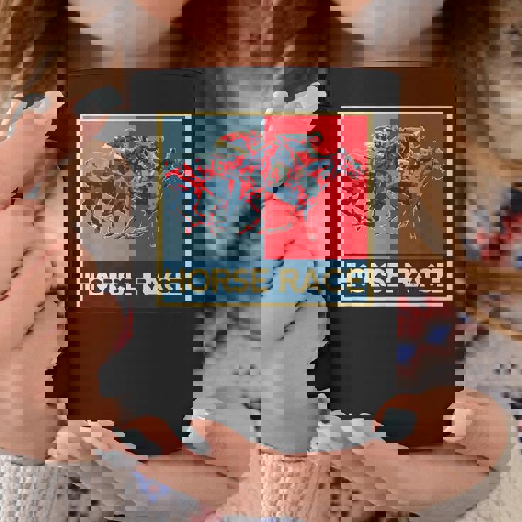 面白いtシャツ 馬tシャツ 競馬 馬 レース 乗馬 ジョッキー メンズ おもしろ 面白い グッズ ネタ 男性用 レトロ コーヒーマグ 面白い贈り物