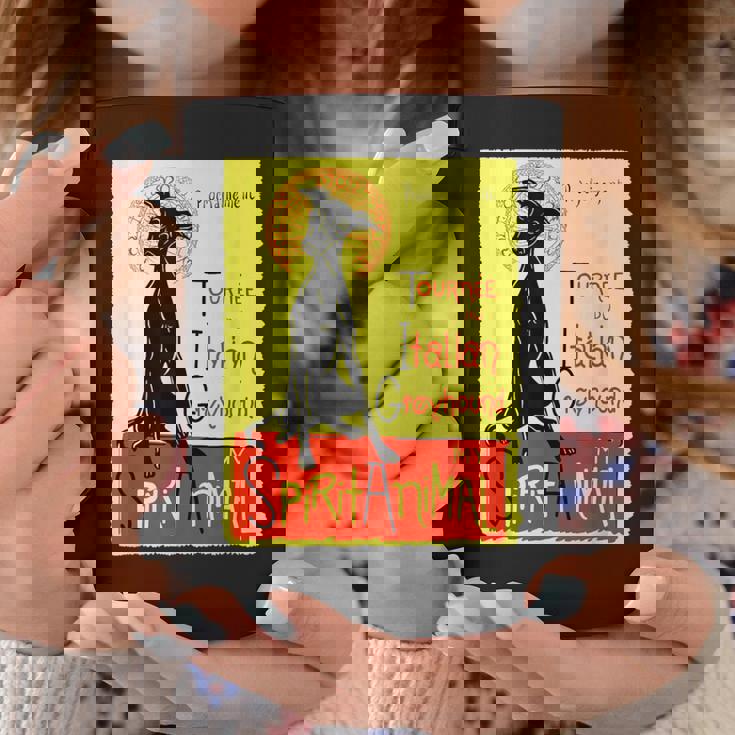 面白いイタリアングレイハウンド ドッグアート イタリアングレイハウンド ギフト コーヒーマグ 面白い贈り物