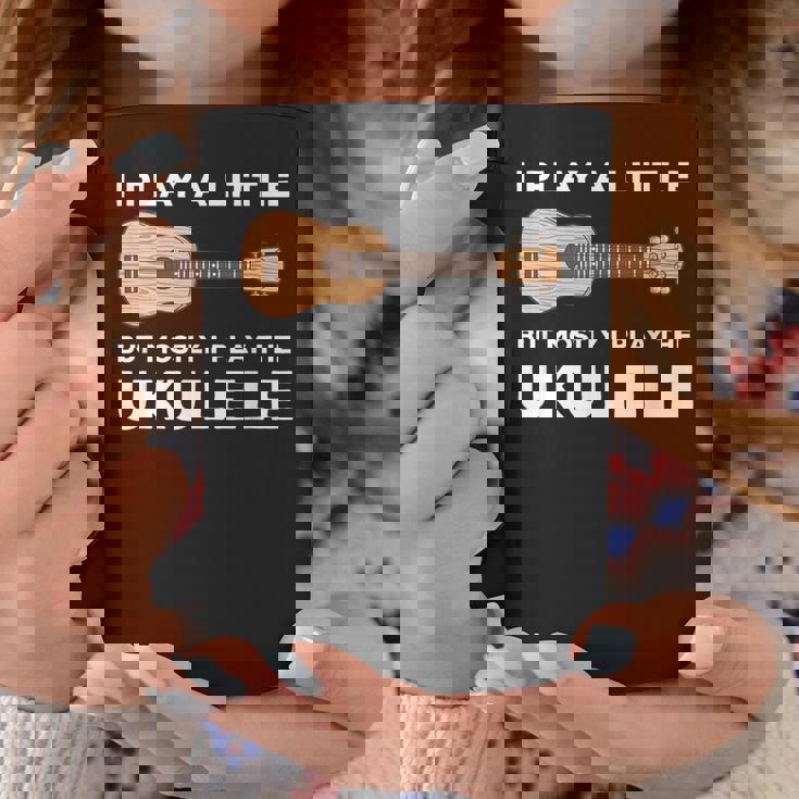 面白いウクレレ服ギターワードプレイ コーヒーマグ 面白い贈り物