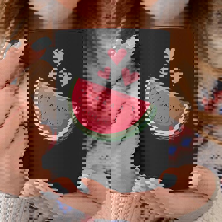 面白いスイカ ハワイアンビーチバケーション ラブスイカ コーヒーマグ 面白い贈り物