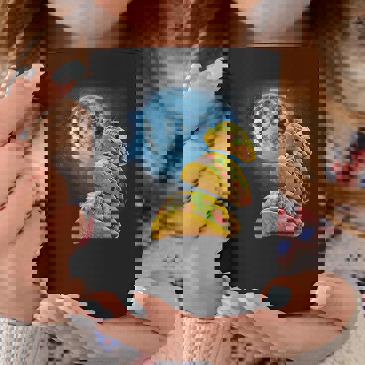 面白いタコスシャツ – タコス好きのタコスハウリングアットザムーン コーヒーマグ 面白い贈り物