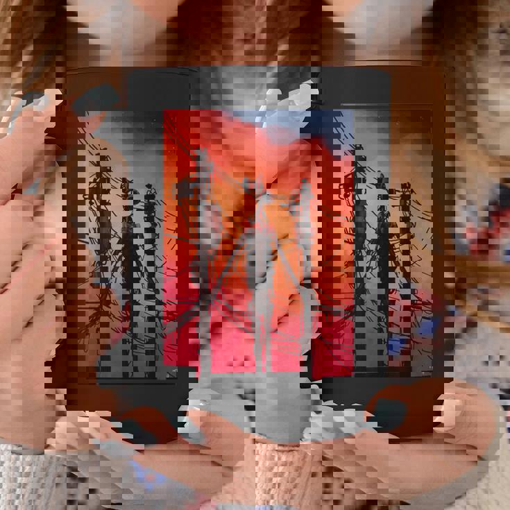 面白いダビングサイレンヘッド ヴィンテージミームキャラクター キッズギフト コーヒーマグ 面白い贈り物