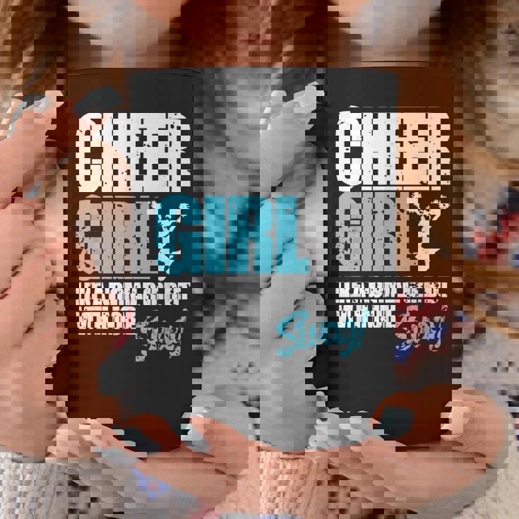 面白いチアリーダーシャツ かわいいチアリーディングガールギフト コーヒーマグ 面白い贈り物