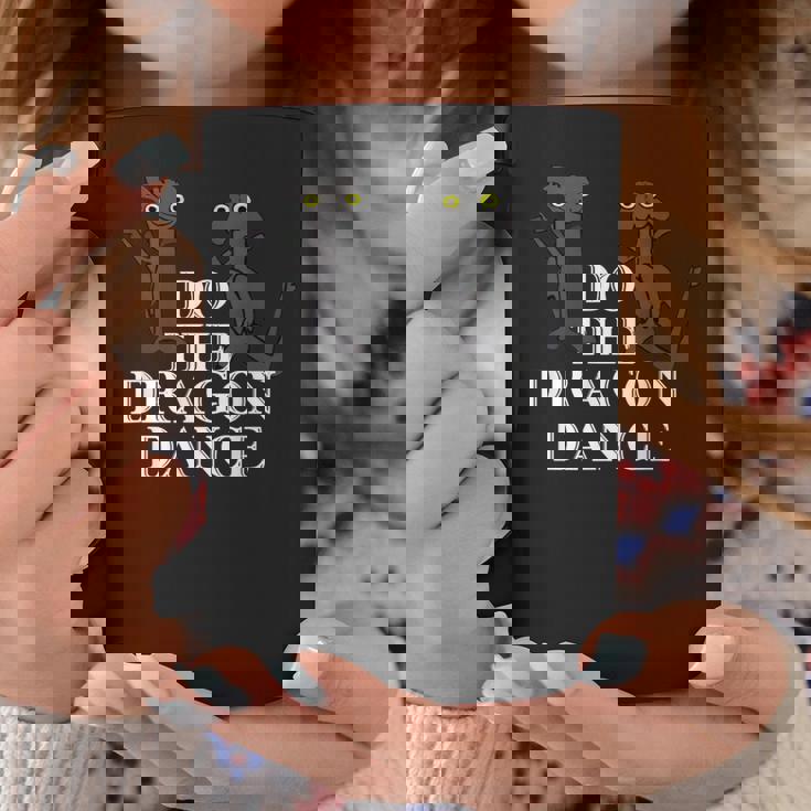 面白いドラゴンダンス ダンシングドラゴンミーム コーヒーマグ 面白い贈り物