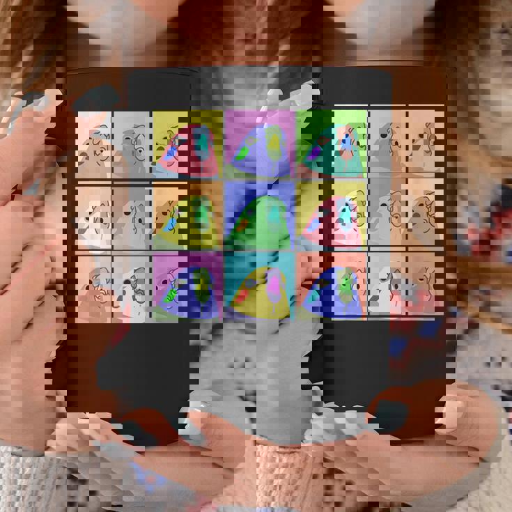 面白いポップアート オカメインコ かわいい鳥 オウム コーヒーマグ 面白い贈り物