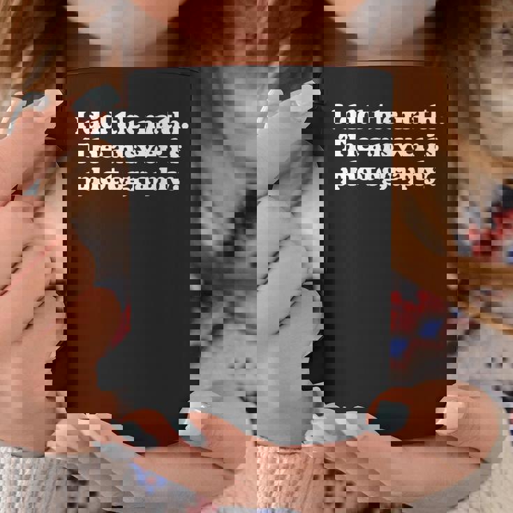 面白い写真や写真家、女の子、男の子、男性、女性。 コーヒーマグ 面白い贈り物