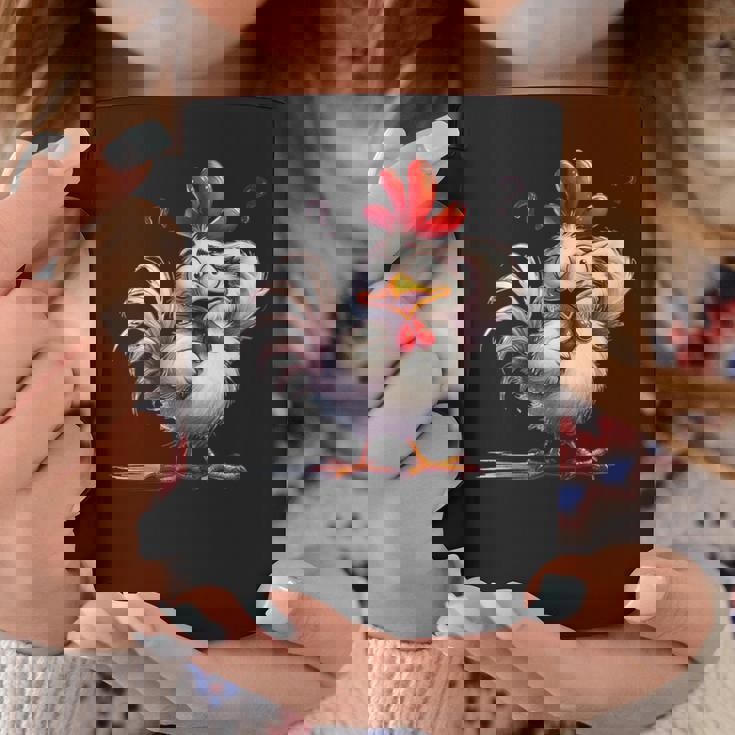 面白い動物、友人や家族のための素晴らしいチキン コーヒーマグ 面白い贈り物