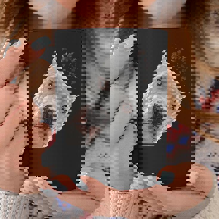 面白い好奇心旺盛な犬ドゴアルヘンティーノ コーヒーマグ 面白い贈り物