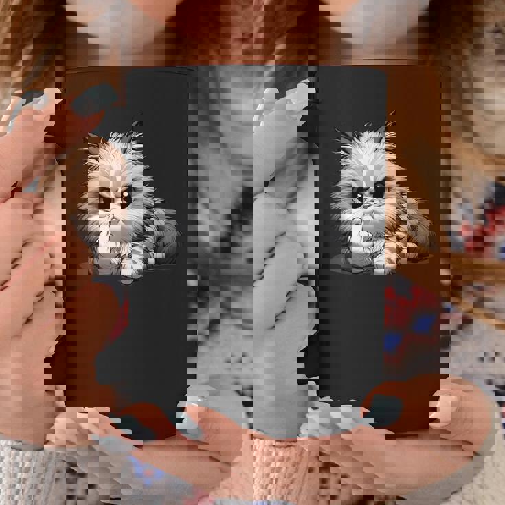 面白い猫 中指 皮肉 いたずらな 発言 コーヒーマグ 面白い贈り物