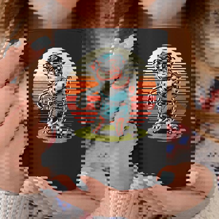 面白い豚ゴルファークールなゴルフスポーツクラブデザイン。 コーヒーマグ 面白い贈り物