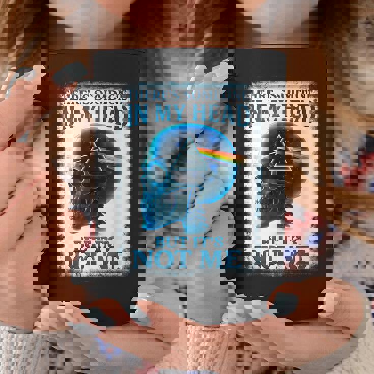 頭の中に誰かがいるけどスケルトンって言ってるのは私じゃない コーヒーマグ 面白い贈り物