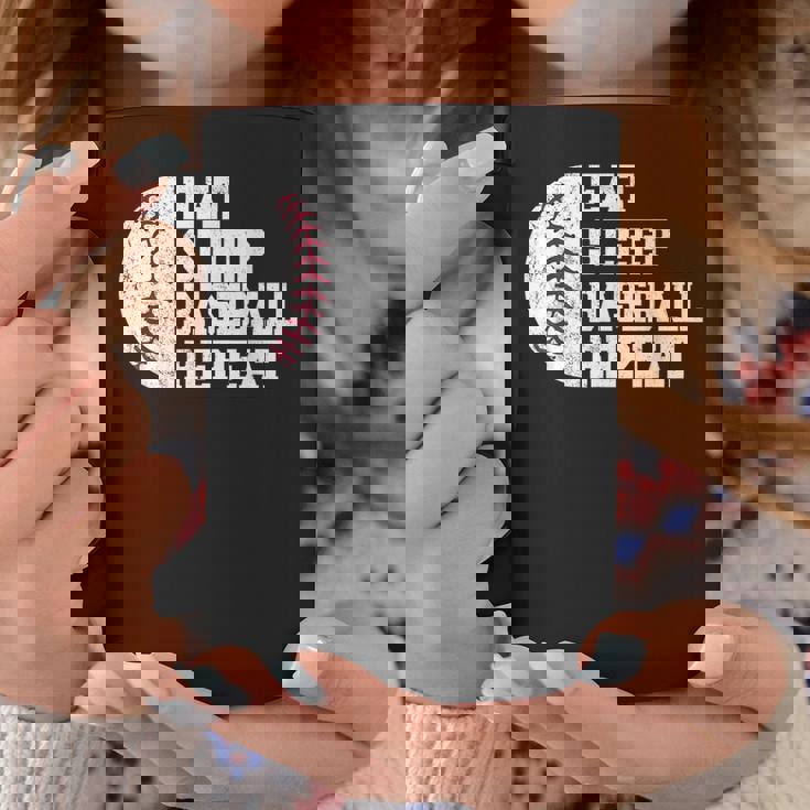 食べる、寝る、野球を繰り返す、野球選手、面白い、野球 コーヒーマグ 面白い贈り物