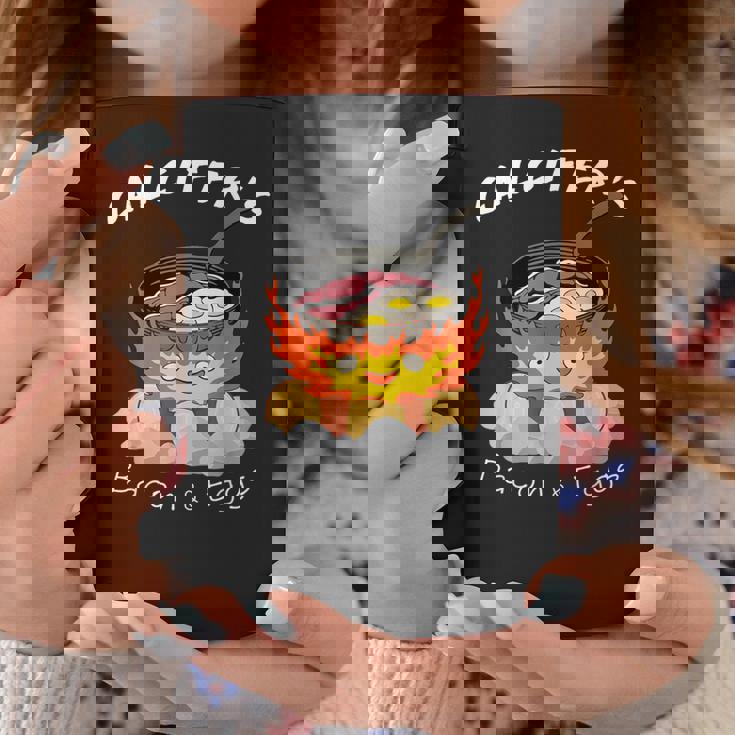 食品愛好家、カルシファーのベーコン、エッグクック。 コーヒーマグ 面白い贈り物