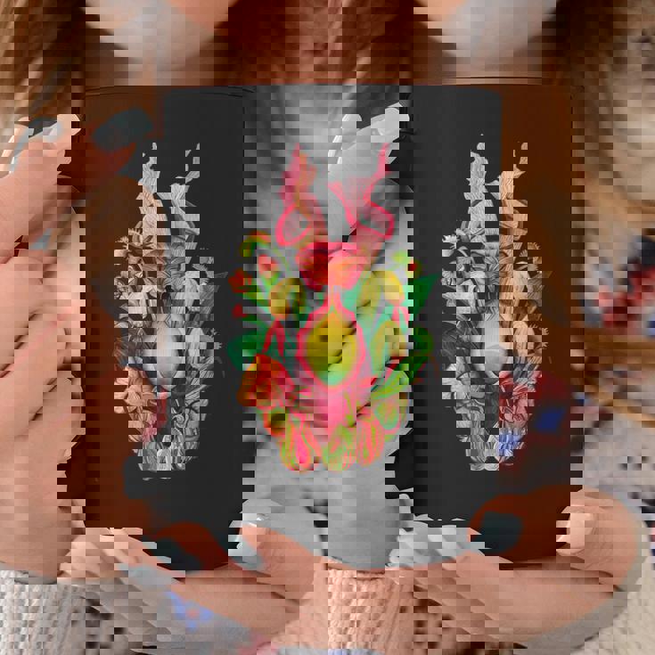 食虫植物 ネイチャーアート 食虫植物 サラセニア コーヒーマグ 面白い贈り物