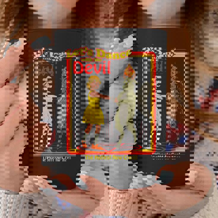 魔法のは、悪魔バフォメット悪魔と踊ってみましょうおかしい コーヒーマグ 面白い贈り物