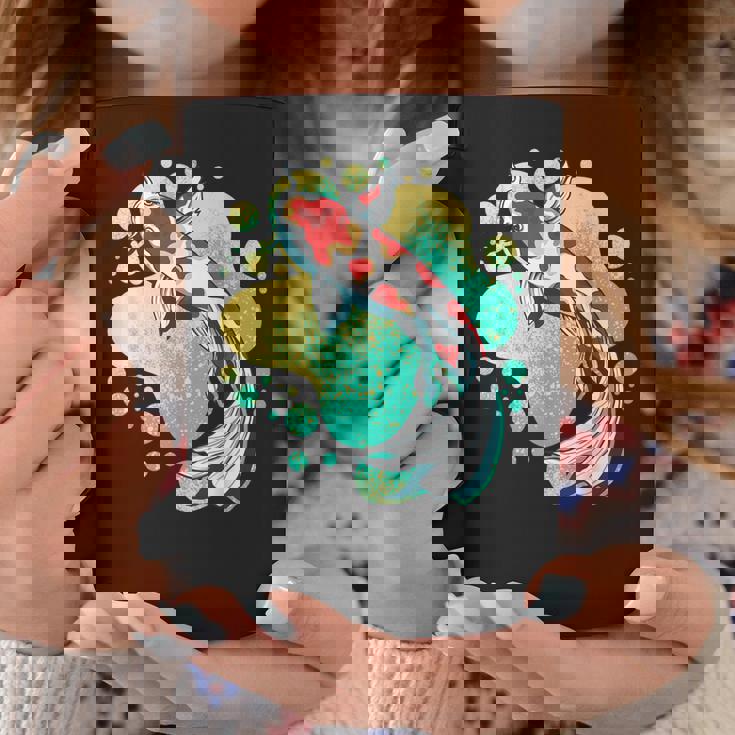 鯉 鯉 ジャパン 鯉 魚 エステ ベイパーウェーブ コーヒーマグ 面白い贈り物