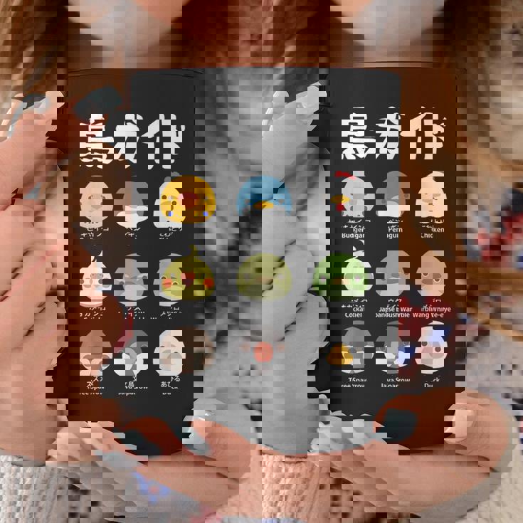 鳥ガイド 鳥好き 鳥の飼い主 文鳥 オカメインコ 文鳥の一覧 セキセイインコ ペンギン にわとり 文鳥の種類 ウグイス コーヒーマグ 面白い贈り物