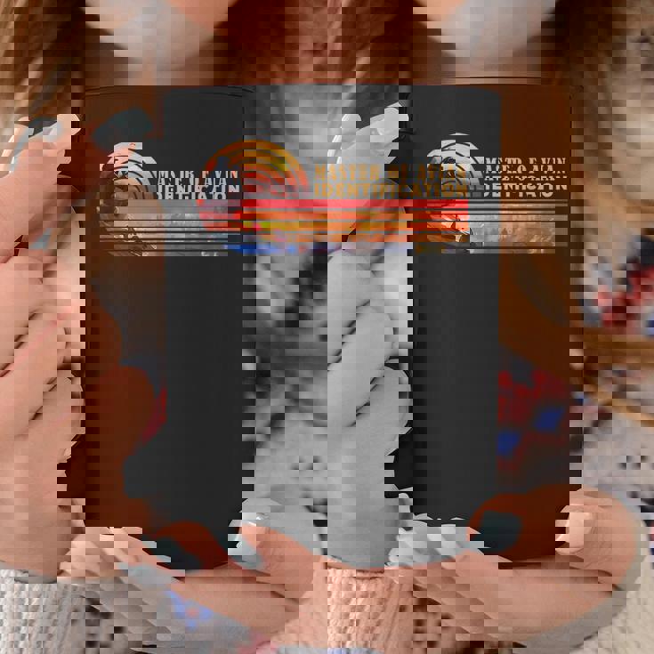 鳥類識別の達人 レトロ・バードウォッチング コーヒーマグ 面白い贈り物